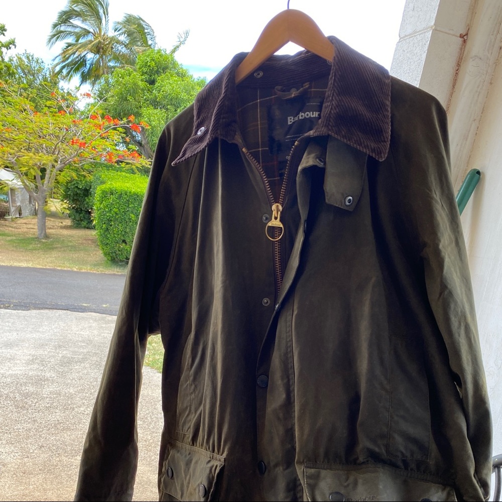 Men’s Barbour Jacket - Classic Beaufort Size L
